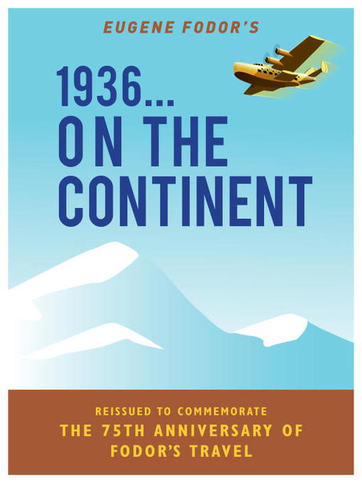 Title details for 1936… On the Continent by Eugene Fodor - Available